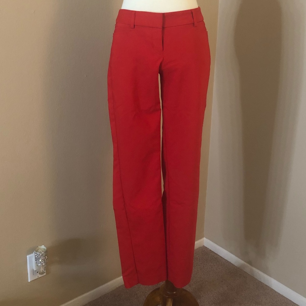 Express Columnist straight leg dress pant